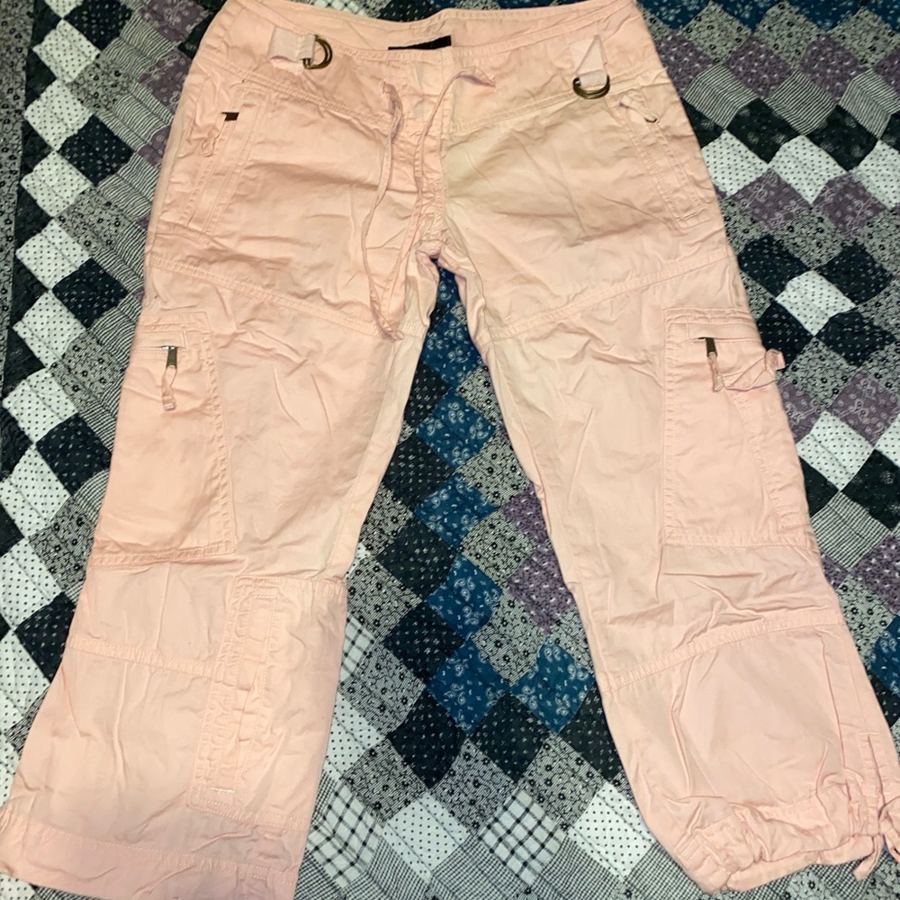 The limited Capris in bright pink